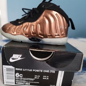 Nike toddler Foamposite one